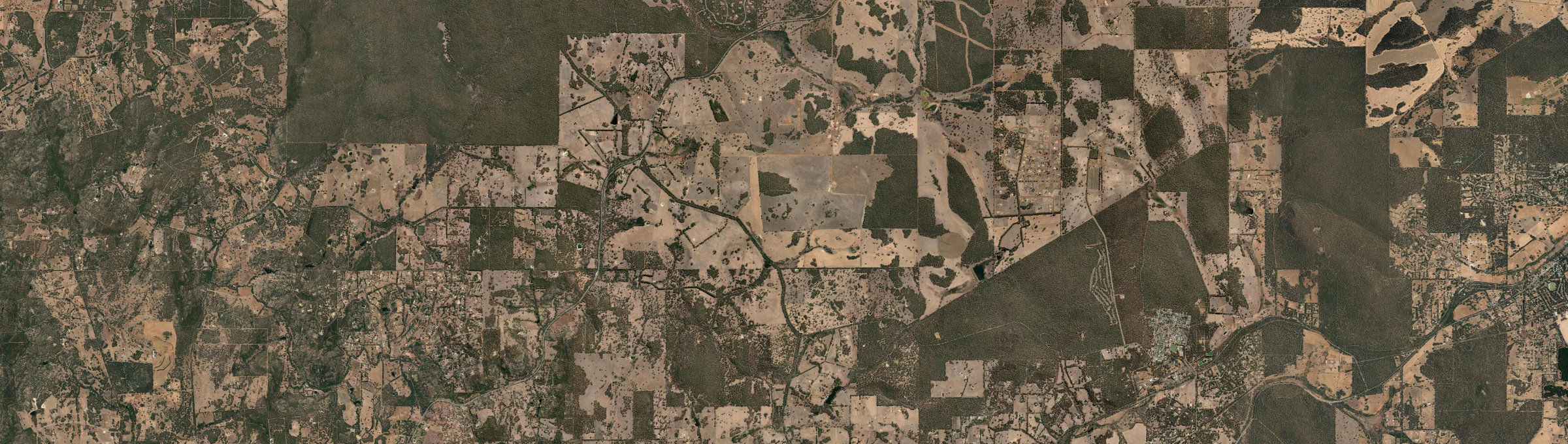 Aerial view of Bailup, WA