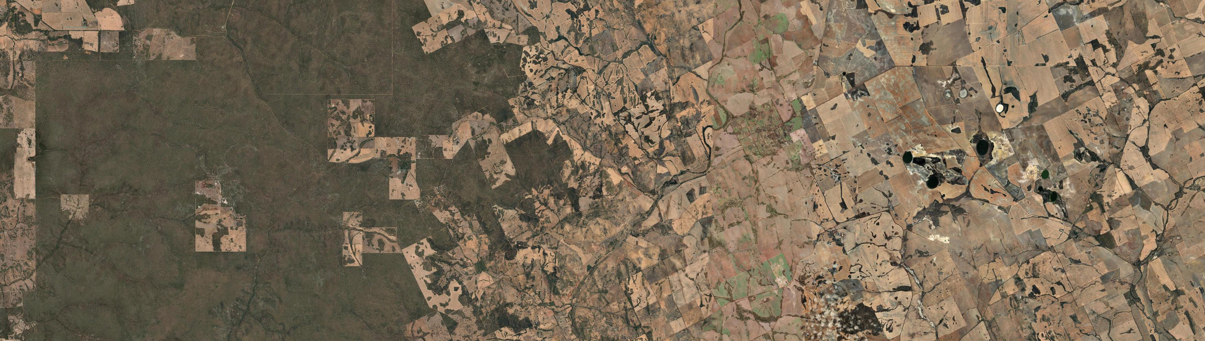 Aerial view of Culham, WA
