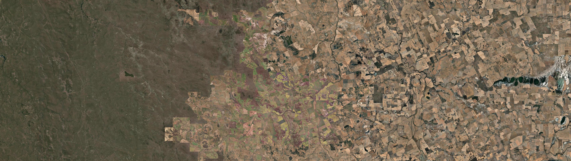 Aerial view of Dale, WA