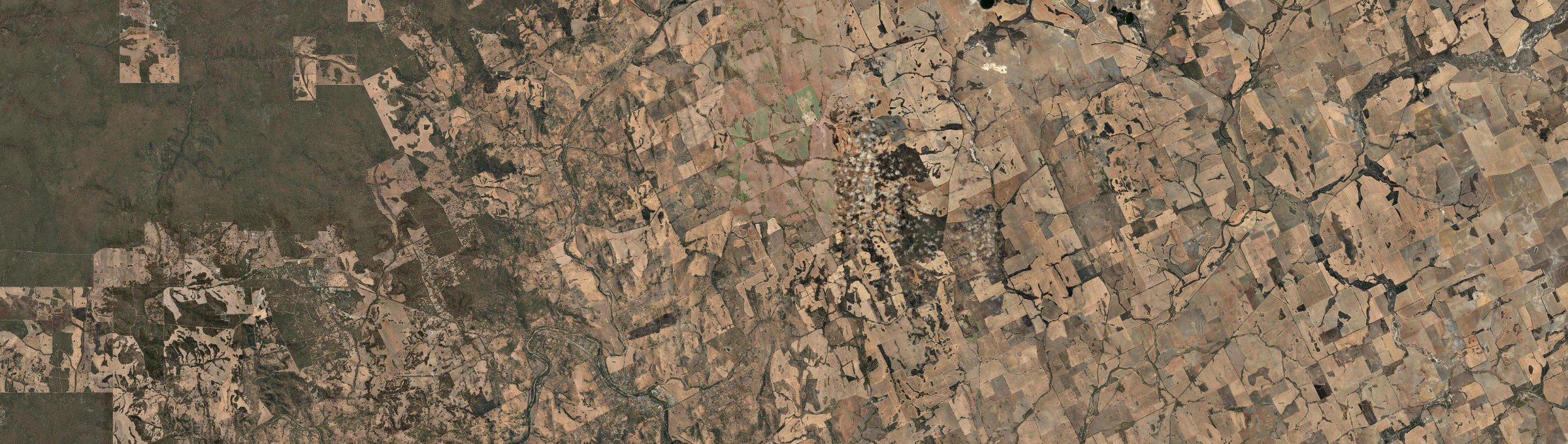Aerial view of Nunile, WA