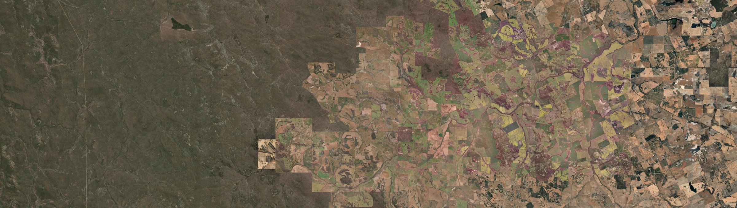 Aerial view of Westdale (WA), WA