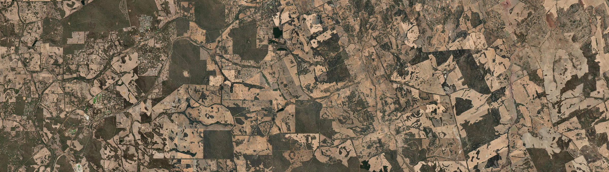 Aerial view of Copley (WA), WA