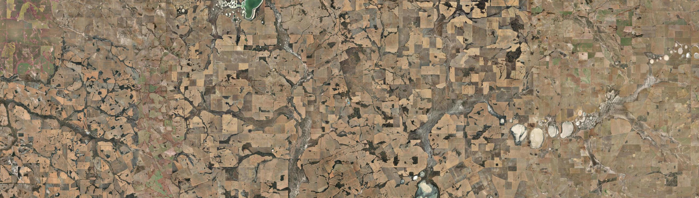 Aerial view of Konnongorring, WA