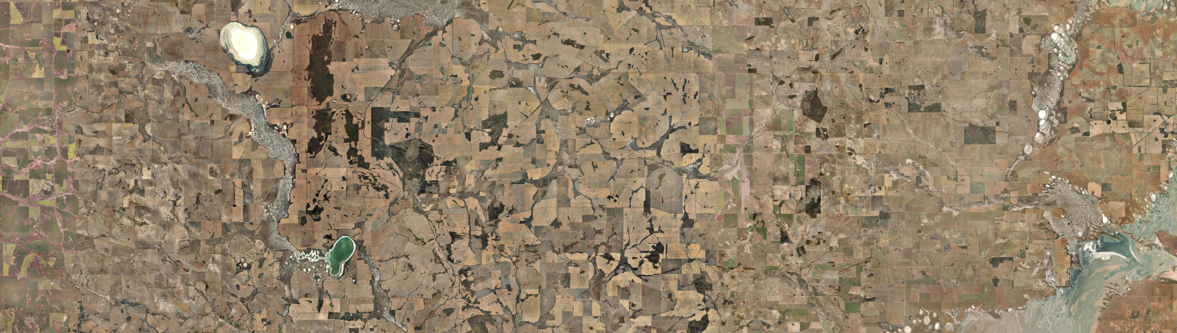 Aerial view of Mocardy, WA