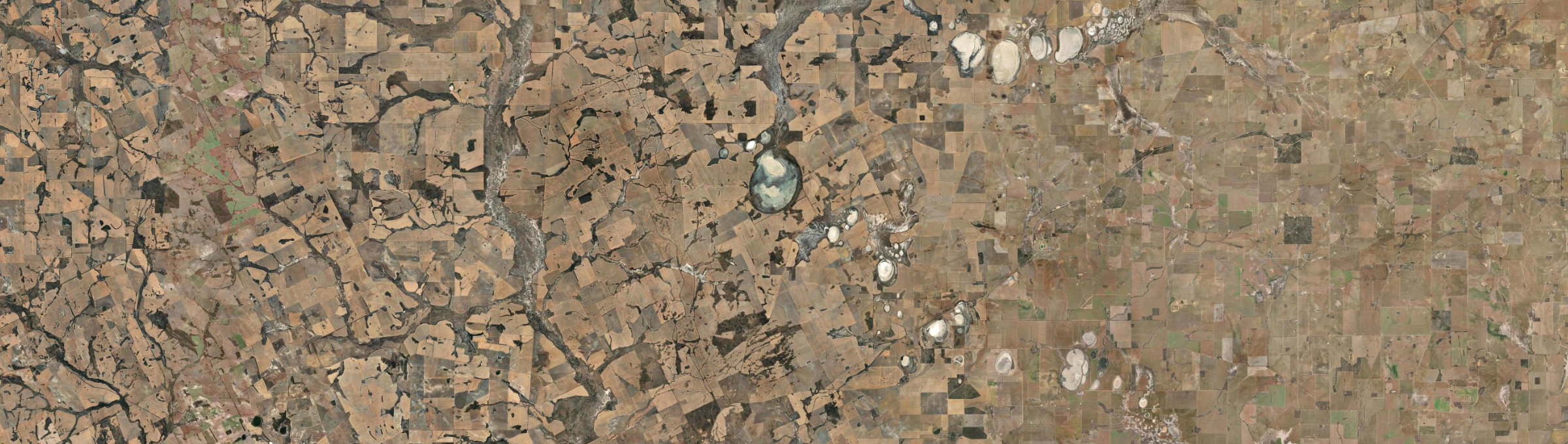 Aerial view of Walyormouring, WA