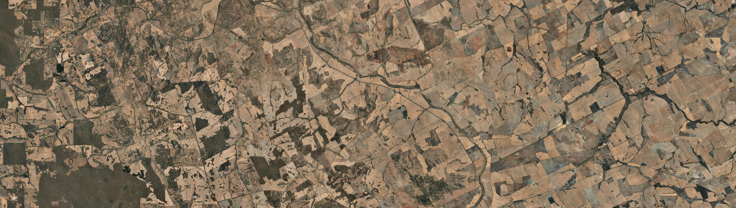 Aerial view of Wilberforce (WA), WA