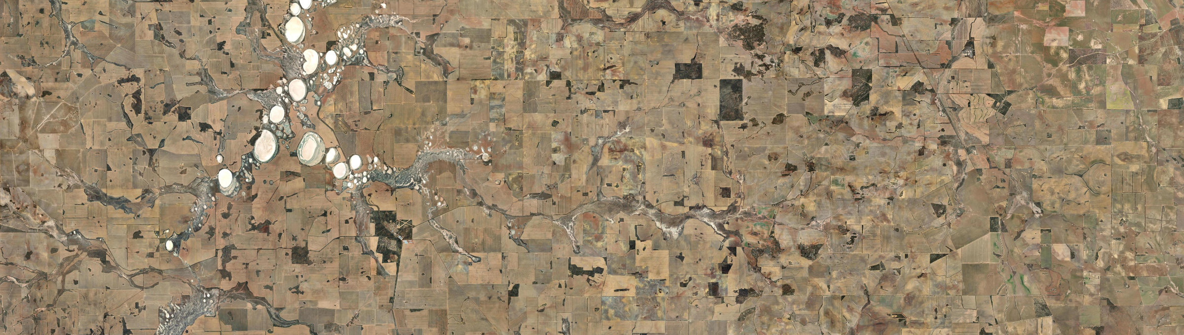 Aerial view of East Ballidu, WA
