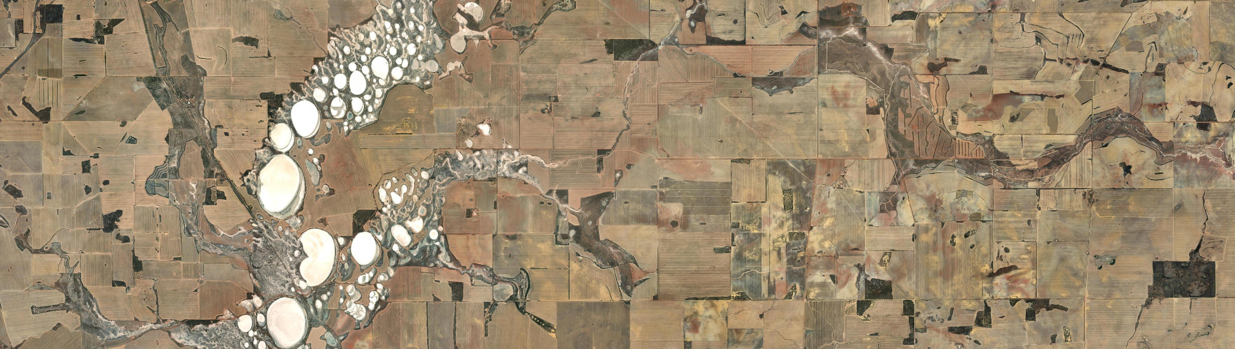 Aerial view of East Damboring, WA
