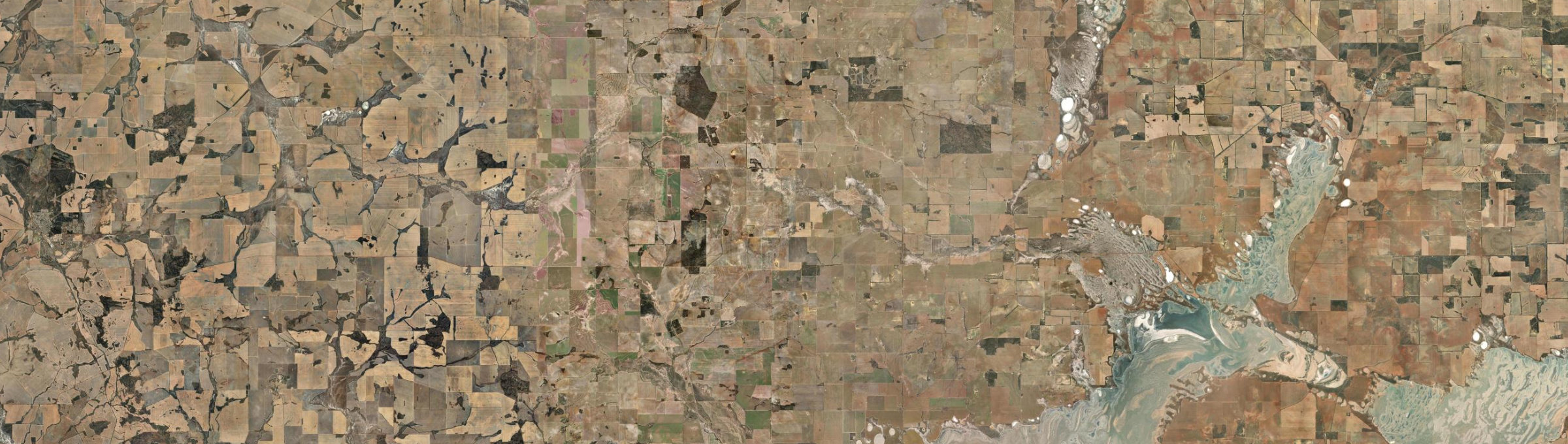 Aerial view of Manmanning, WA