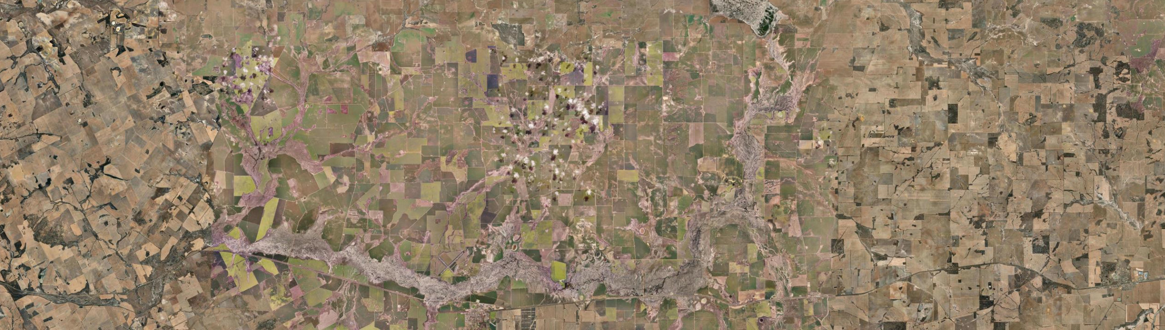 Aerial view of Wyola West, WA
