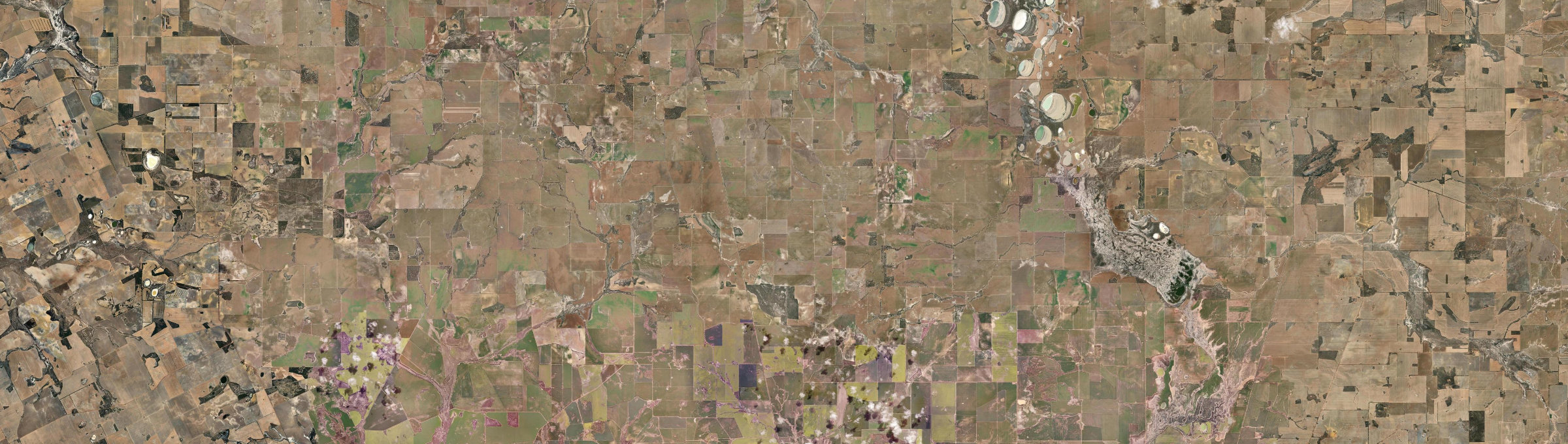 Aerial view of Watercarrin, WA