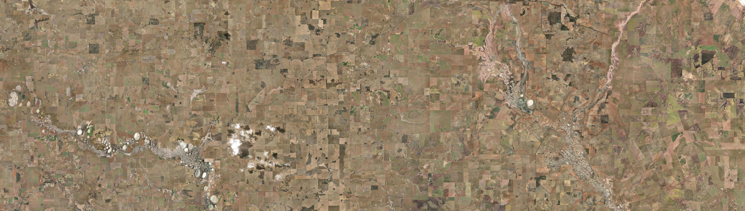 Aerial view of South Yelbeni, WA