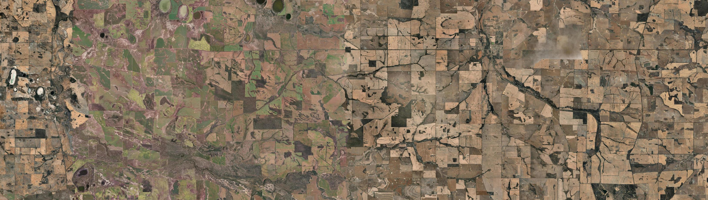 Aerial view of Westwood (WA), WA