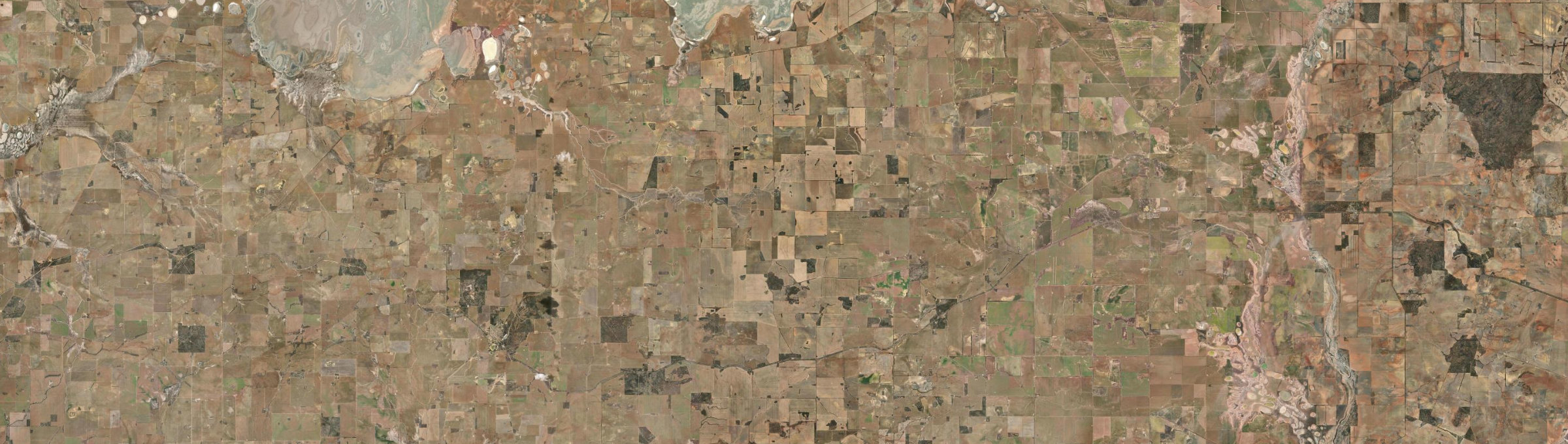 Aerial view of Nembudding, WA