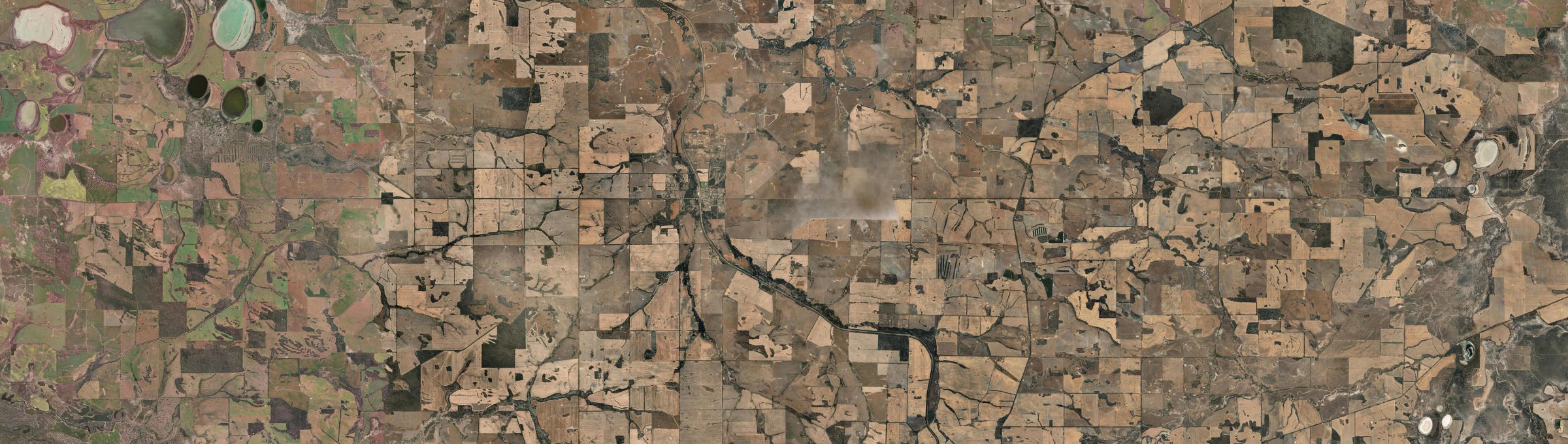 Aerial view of Woodanilling, WA