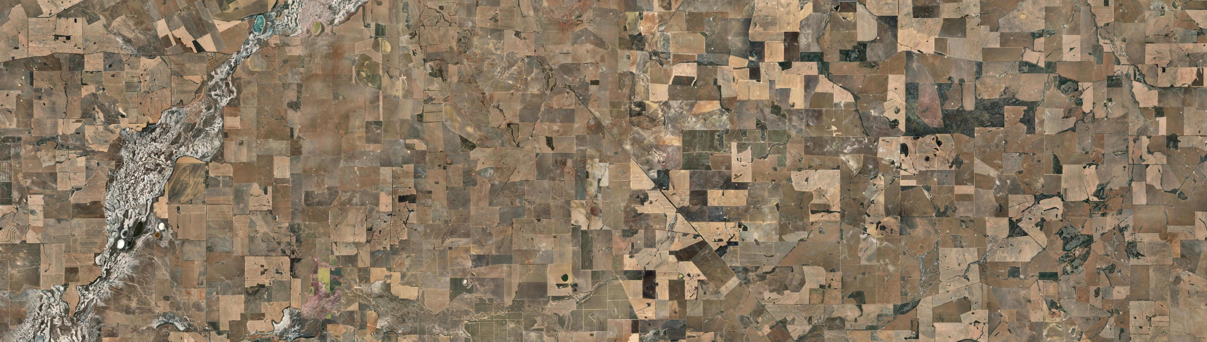 Aerial view of Wamenusking, WA