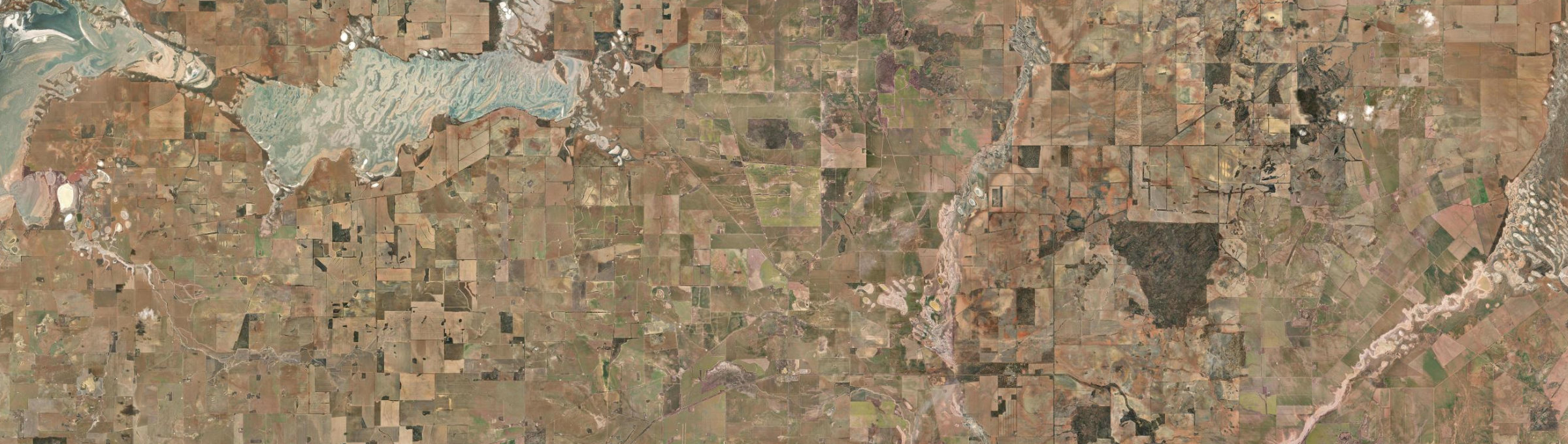 Aerial view of North Trayning, WA