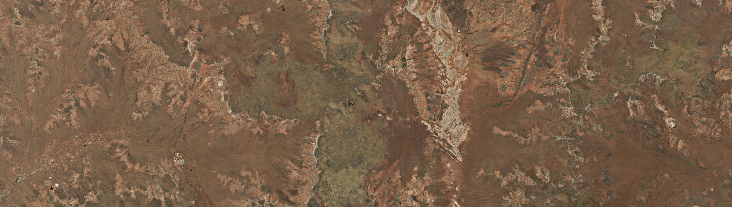 Aerial view of Cooladar Hill, WA