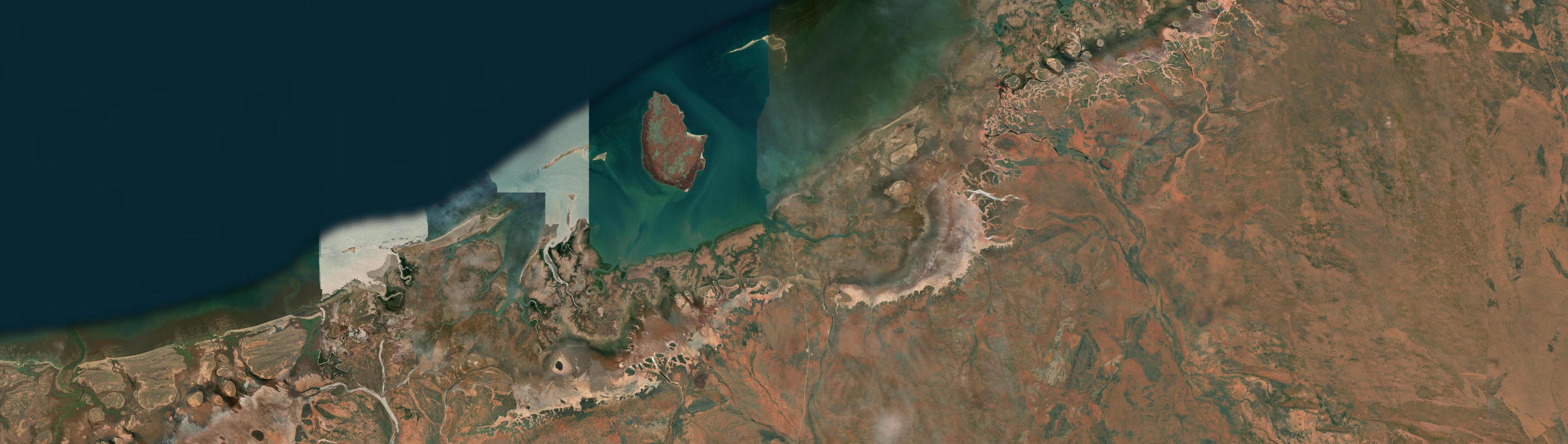 Aerial view of Balla Balla, WA