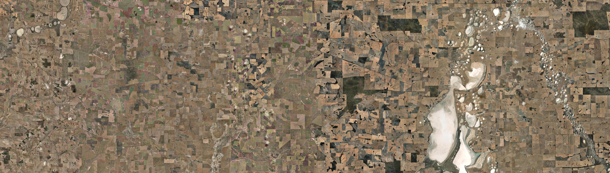 Aerial view of North Kukerin, WA