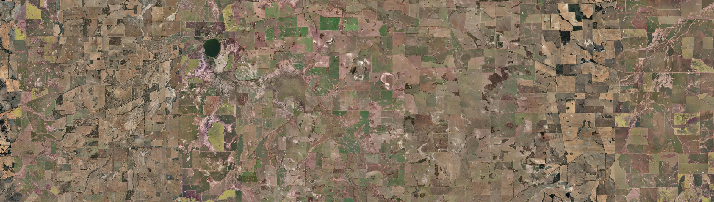 Aerial view of Kirk Rock, WA