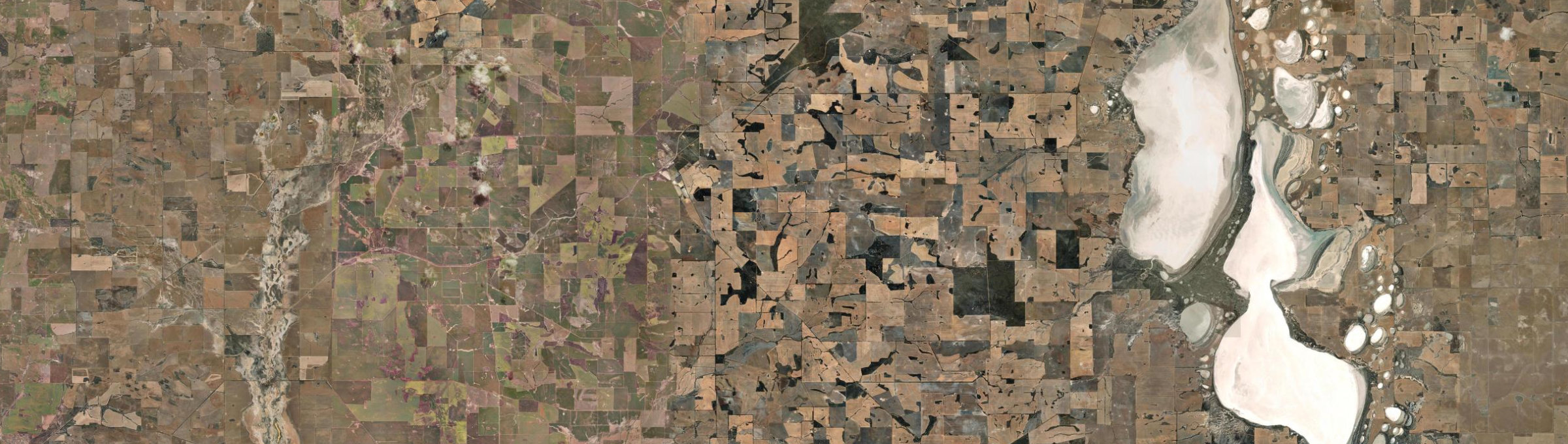 Aerial view of South Kukerin, WA