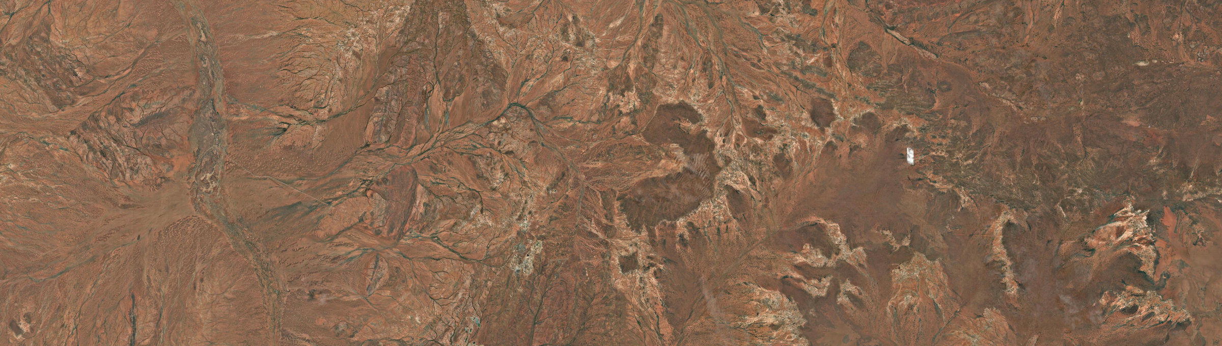 Aerial view of Meekatharra, WA