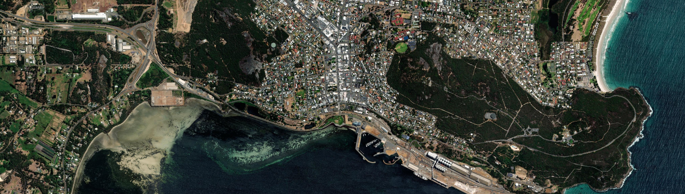 Aerial view of Albany, WA