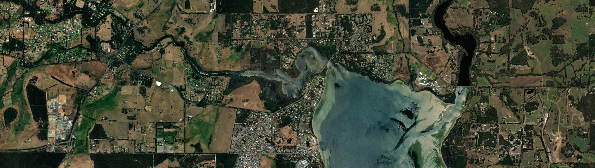 Aerial view of Lower King, WA