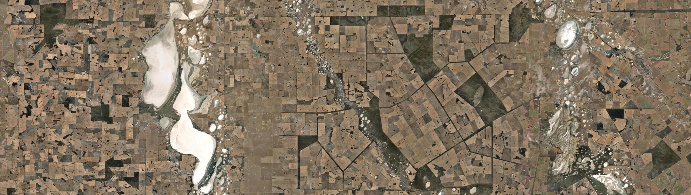 Aerial view of Mallee Hill, WA