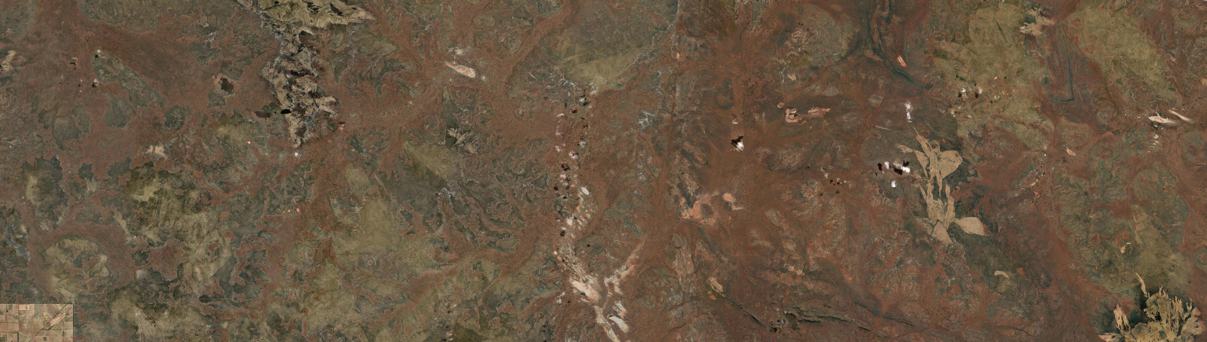 Aerial view of Mount Jackson, WA