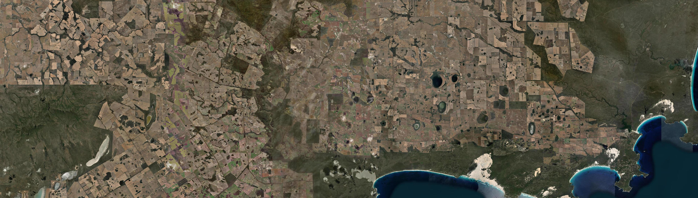 Aerial view of Boxwood Hill, WA
