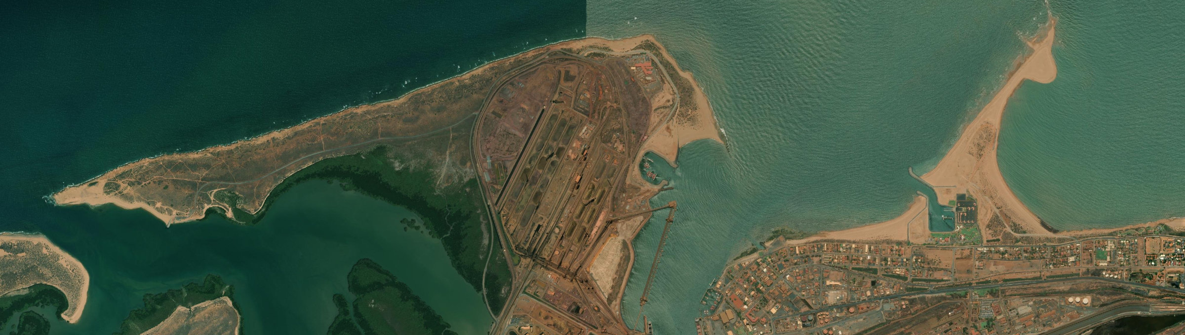 Aerial view of Finucane, WA