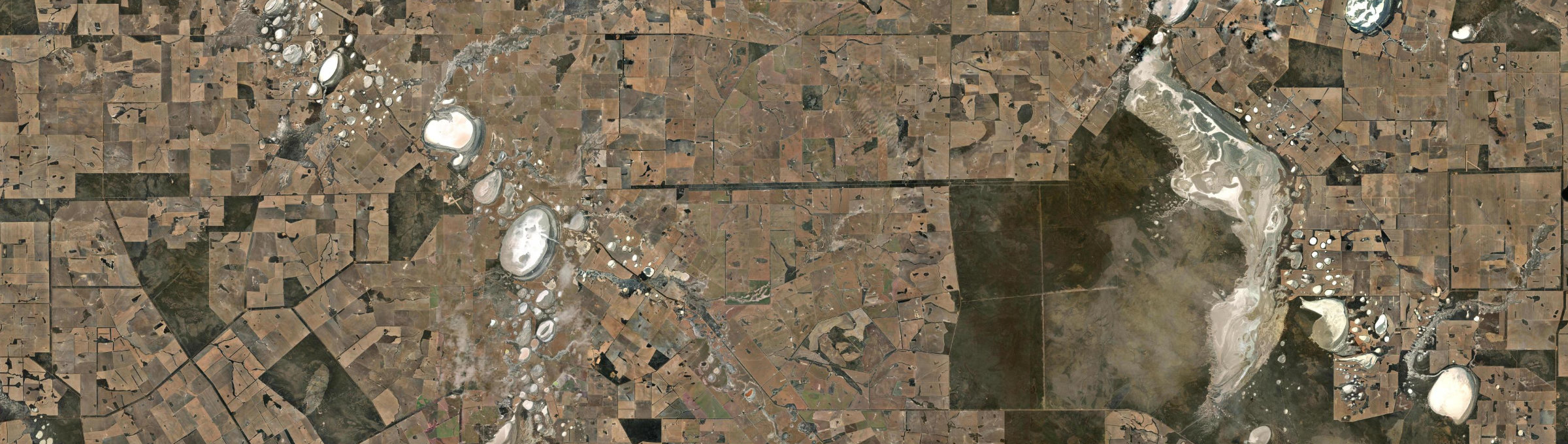 Aerial view of East Newdegate, WA