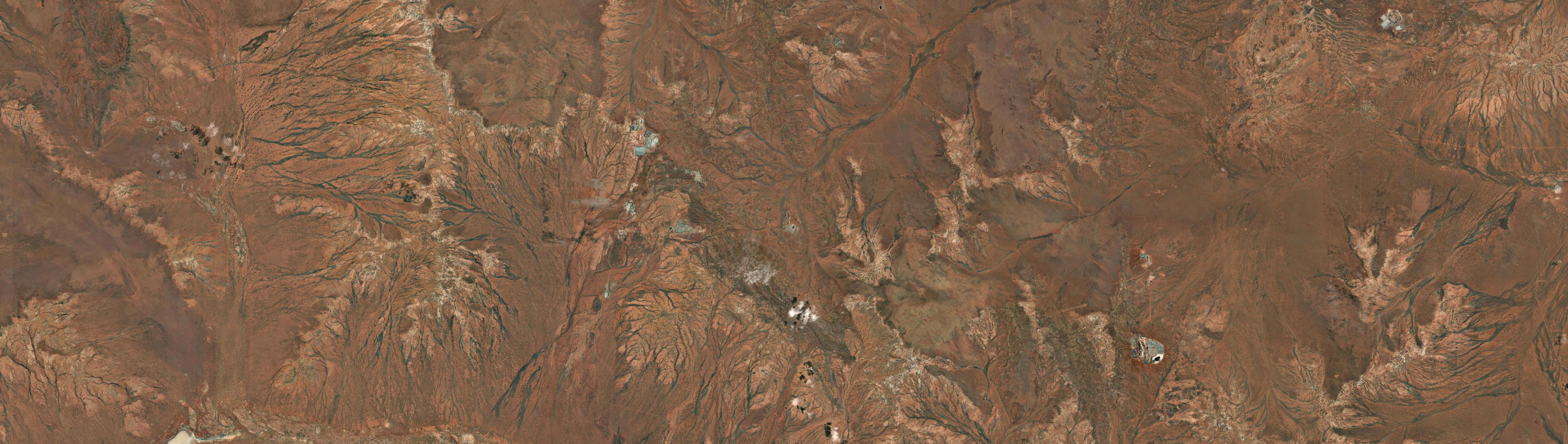 Aerial view of Leinster, WA