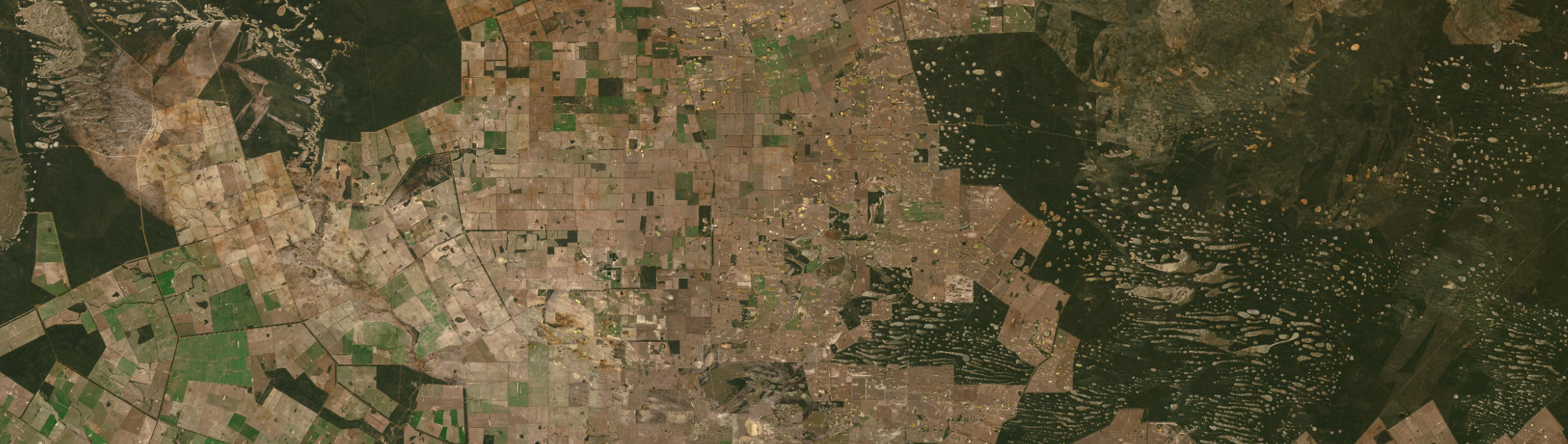Aerial view of Grass Patch, WA
