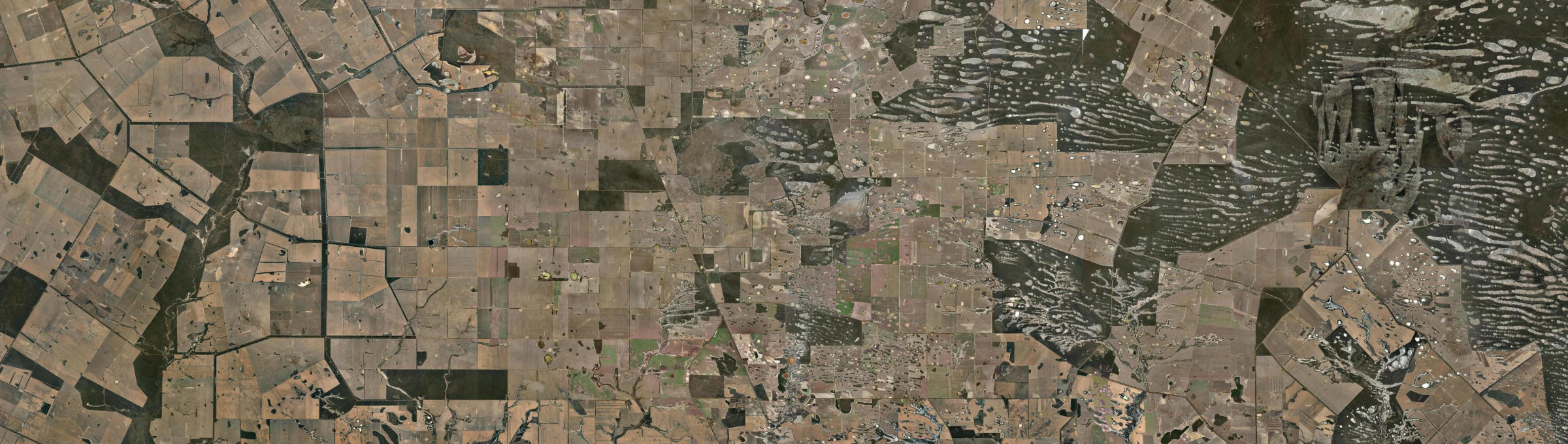 Aerial view of Scaddan, WA