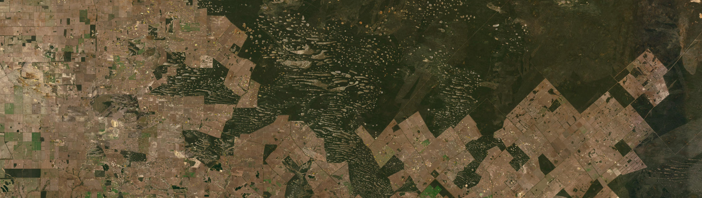 Aerial view of Mount Ney, WA