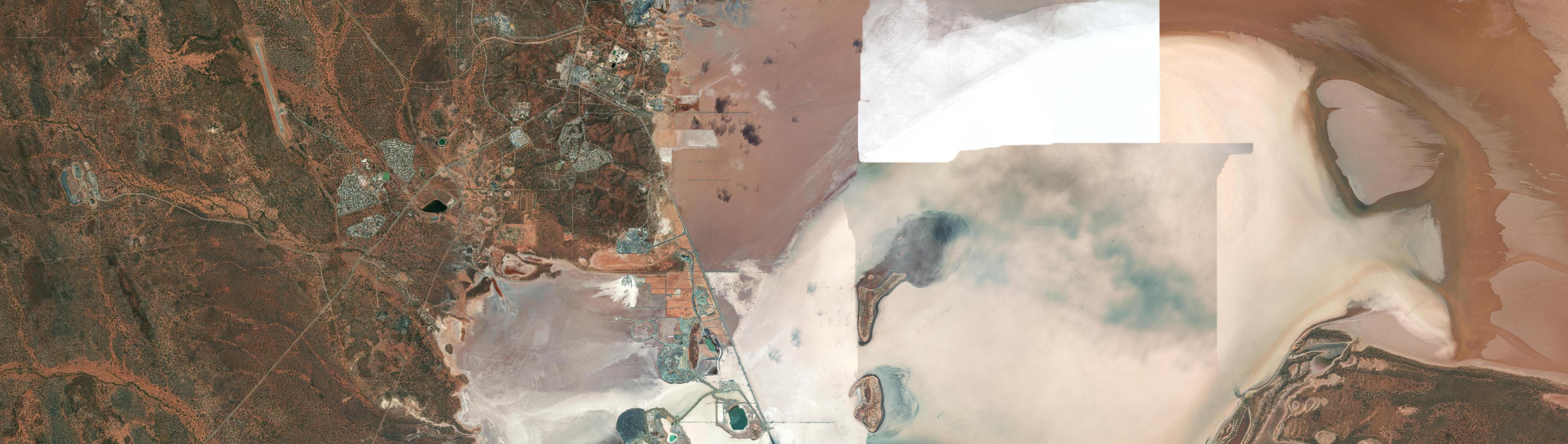 Aerial view of Kambalda East, WA
