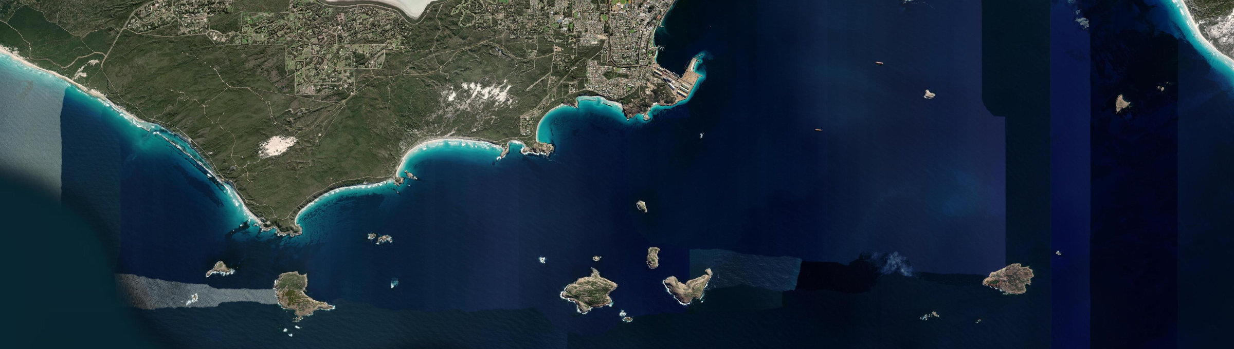 Aerial view of West Beach (WA), WA