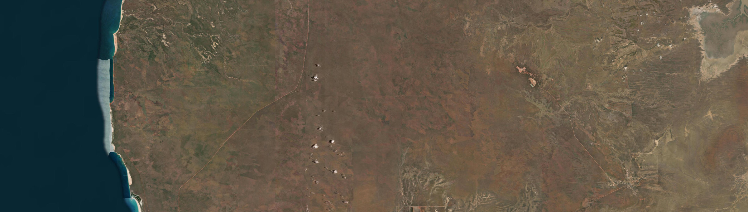 Aerial view of Waterbank, WA
