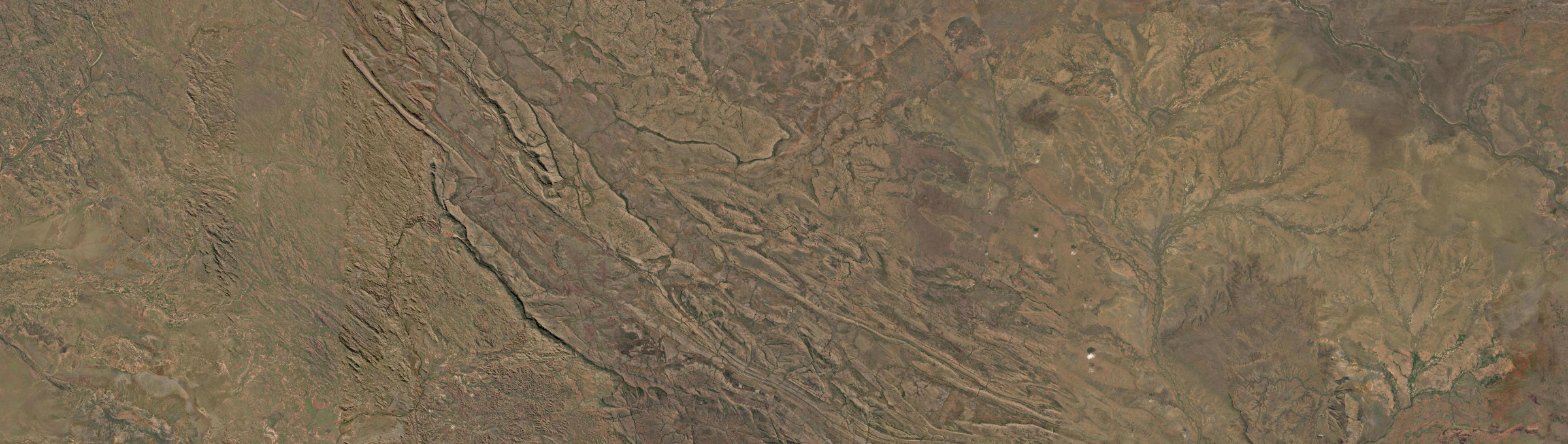 Aerial view of King Leopold Ranges, WA