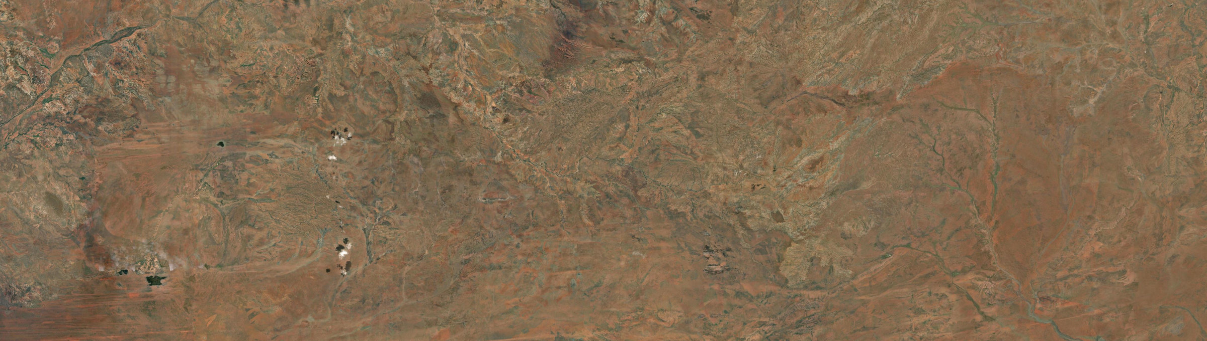 Aerial view of Kupartiya, WA