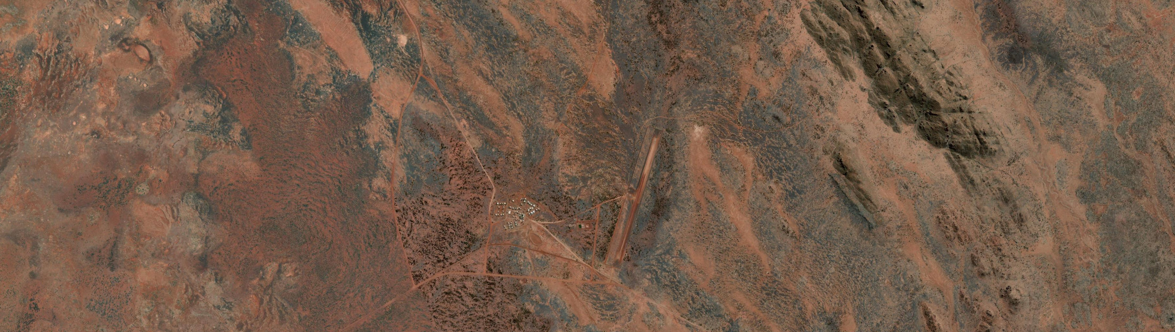 Aerial view of Mantamaru, WA