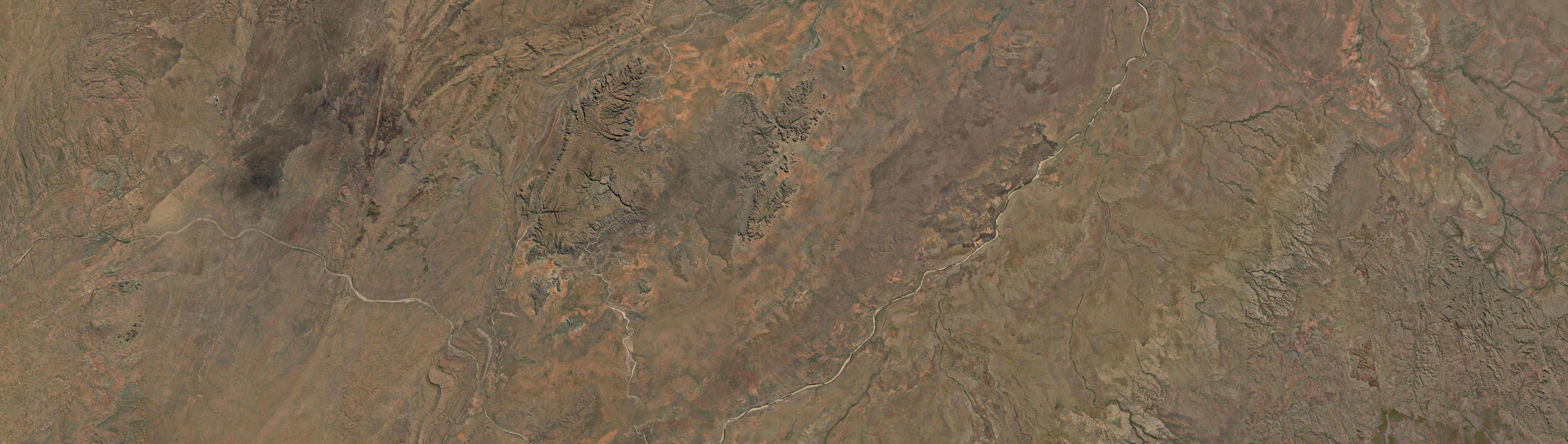 Aerial view of Purnululu, WA