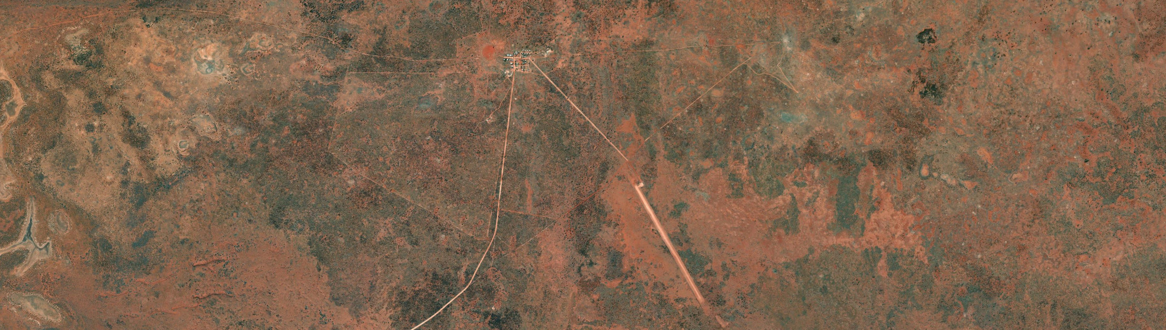 Aerial view of Tjukurla, WA