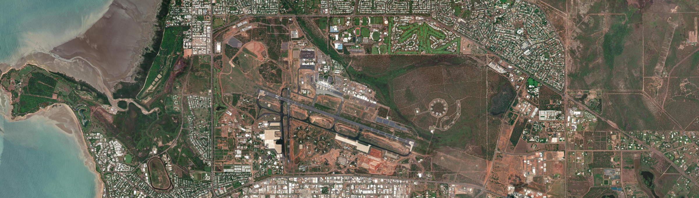Aerial view of Eaton (NT), NT