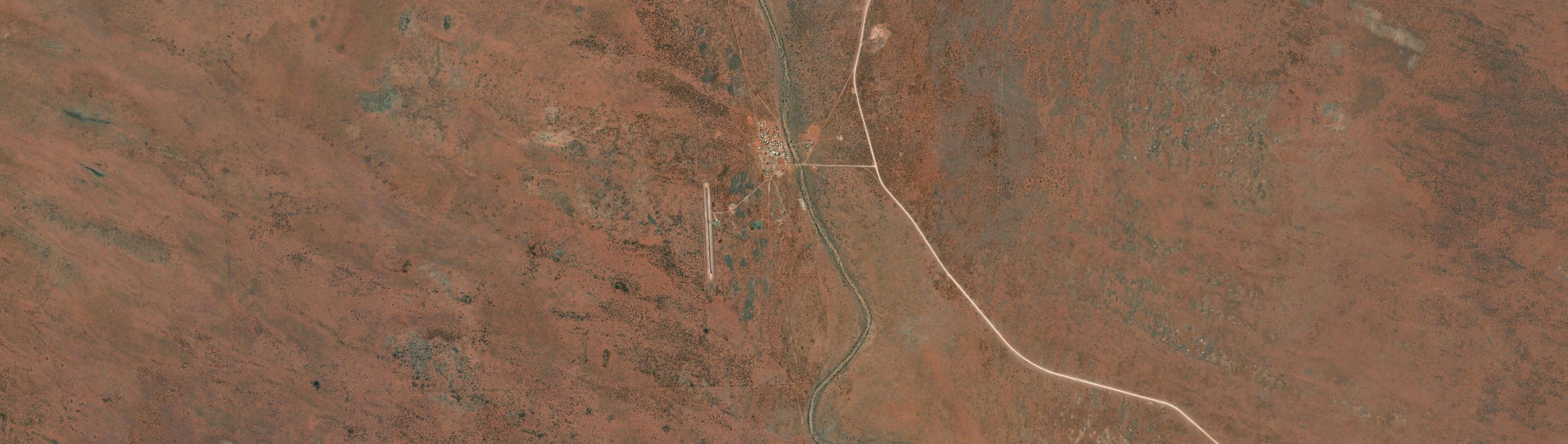 Aerial view of Kaltjiti, SA