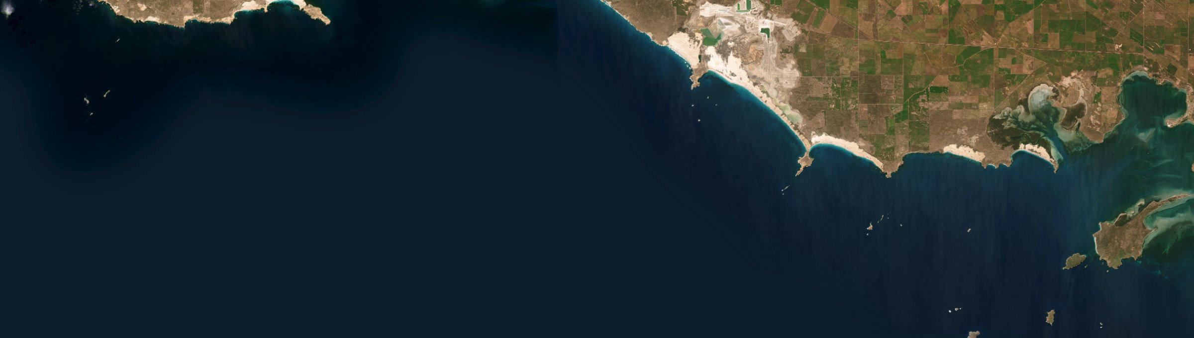 Aerial view of Penong, SA
