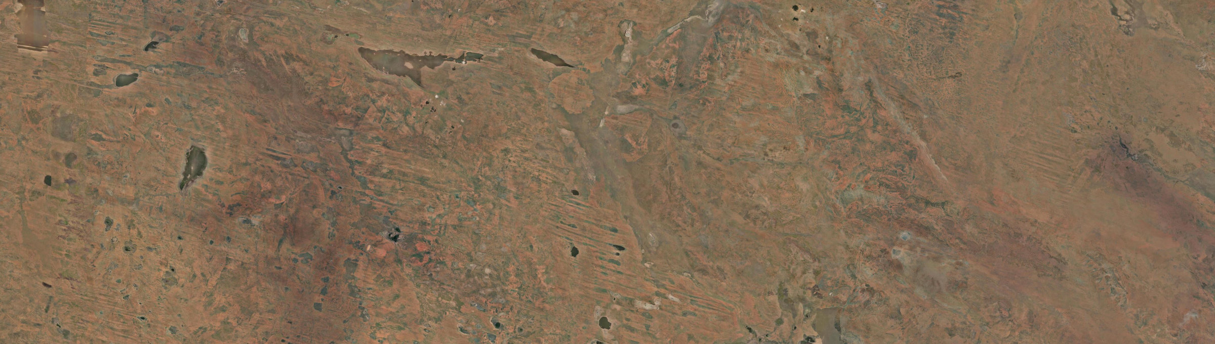 Aerial view of Tanami East, NT